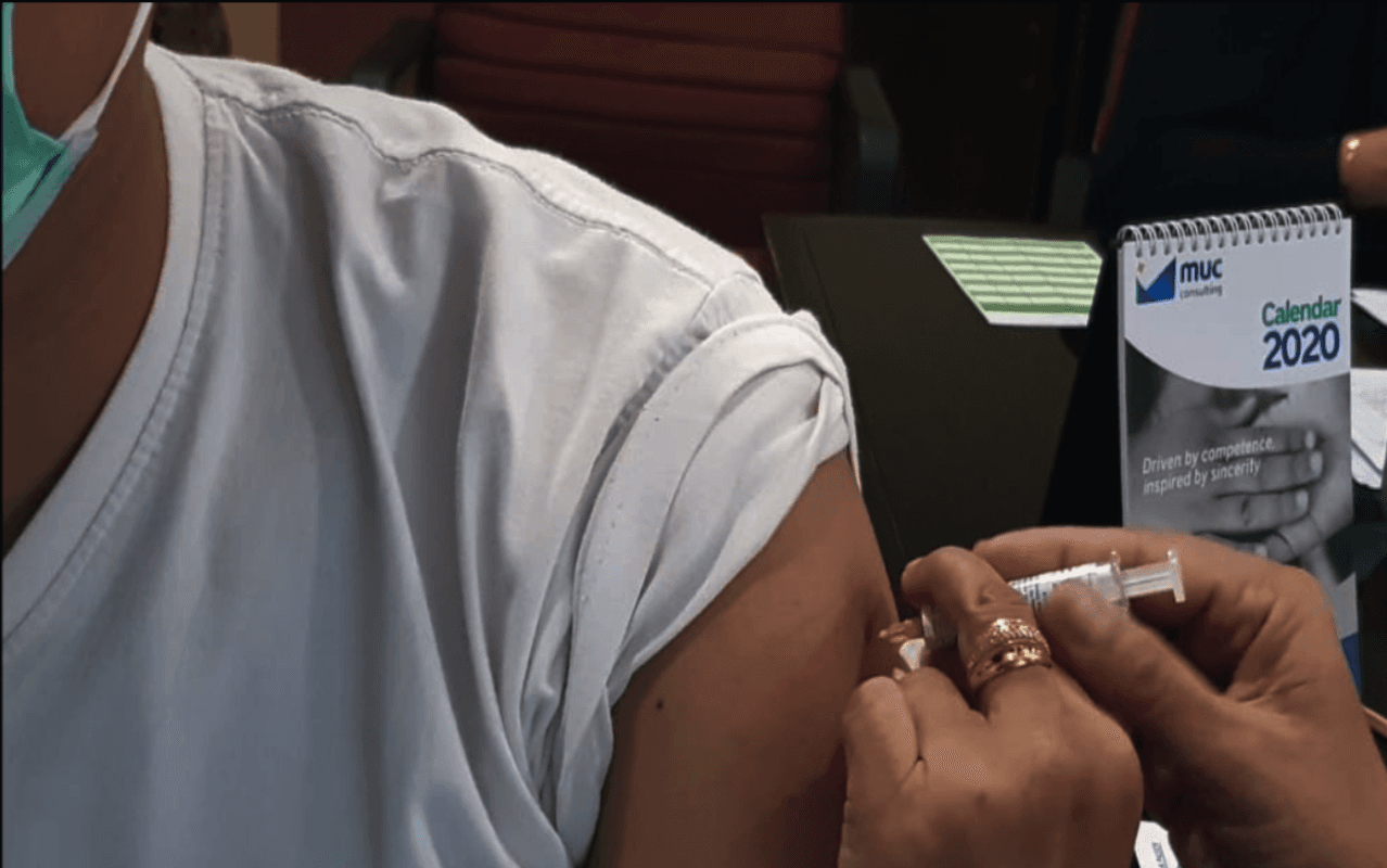 Preventing the Effect of Corona, MUC Consulting's Employees Got Flu Shot