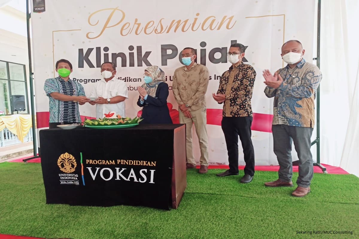 Klinik Pajak Vokasi UI Diresmikan, MUC Beri Dukungan Penuh Klinik Pajak Vokasi UI Diresmikan, MUC Beri Dukungan Penuh