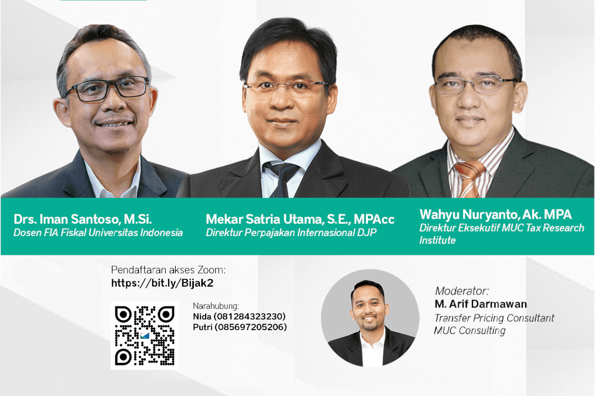 Webinar #BIJAK 2: Predicting the Direction of International Tax Policy Following the Issuance of the HPP Law Webinar #BIJAK 2: Predicting the Direction of International Tax Policy Following the Issuance of the HPP Law