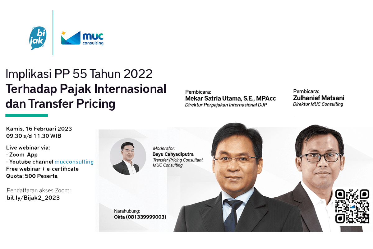 Reviewing International Tax and Transfer Pricing Provisions in Government Regulation Number 55 Year 2022 Reviewing International Tax and Transfer Pricing Provisions in Government Regulation Number 55 Year 2022