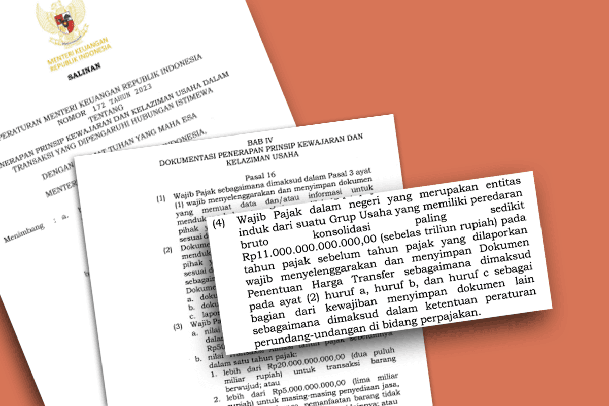 PMK 172/2023 Changes the Threshold Reference for Consolidated Gross Revenue Related to CbCR PMK 172/2023 Changes the Threshold Reference for Consolidated Gross Revenue Related to CbCR