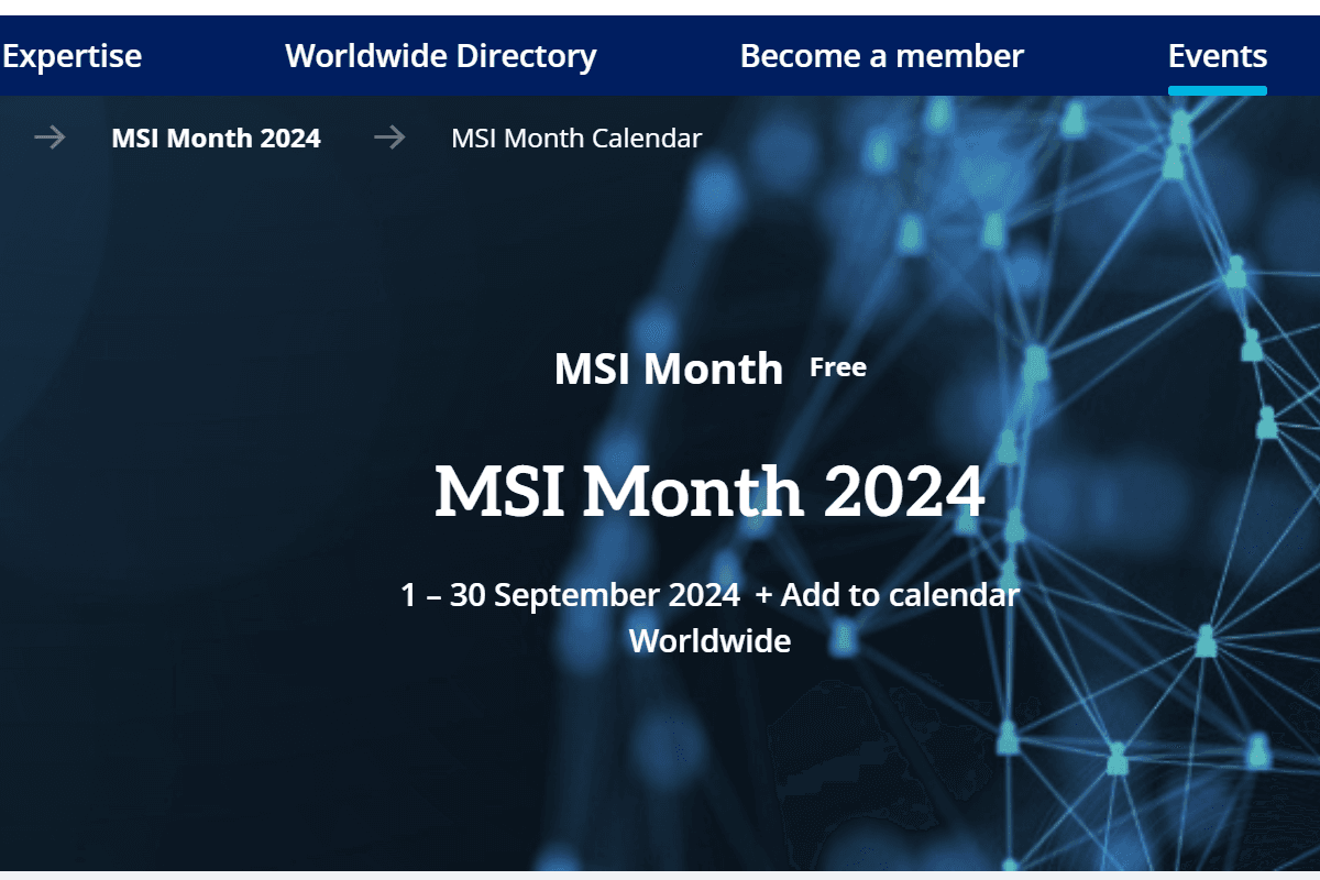 MUC Consulting Meriahkan MSI Month dengan Tiga Kegiatan Istimewa MUC Consulting Meriahkan MSI Month dengan Tiga Kegiatan Istimewa
