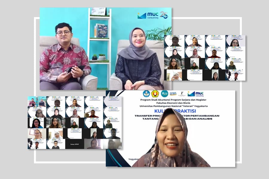 MUC Professionals Address Transfer Pricing Concerns for the Mining Sector at UPN Veteran Yogyakarta MUC Professionals Address Transfer Pricing Concerns for the Mining Sector at UPN Veteran Yogyakarta