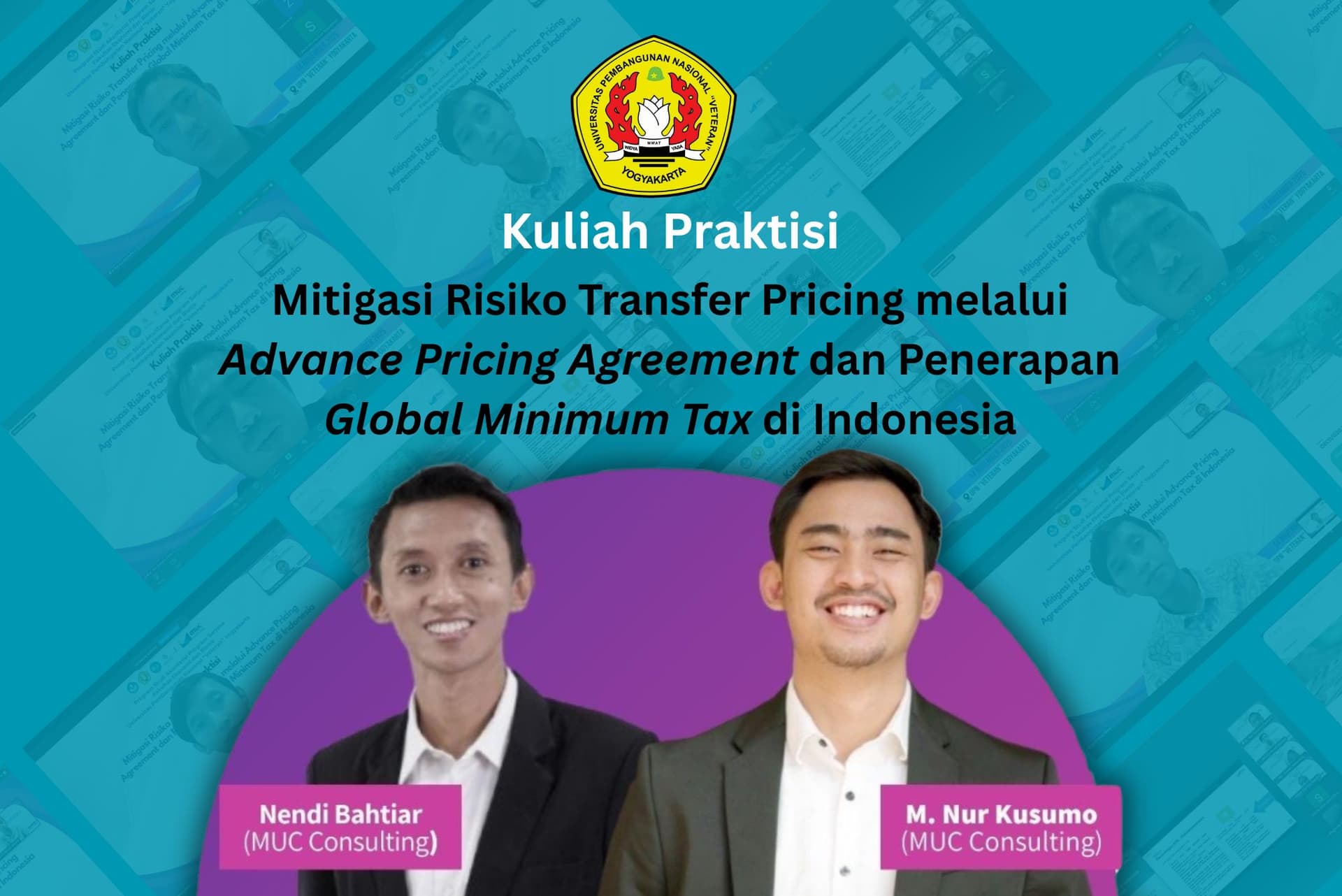 Profesional MUC Ulas GMT dan APA dalam Kuliah Praktisi UPN Veteran Yogyakarta Profesional MUC Ulas GMT dan APA dalam Kuliah Praktisi UPN Veteran Yogyakarta