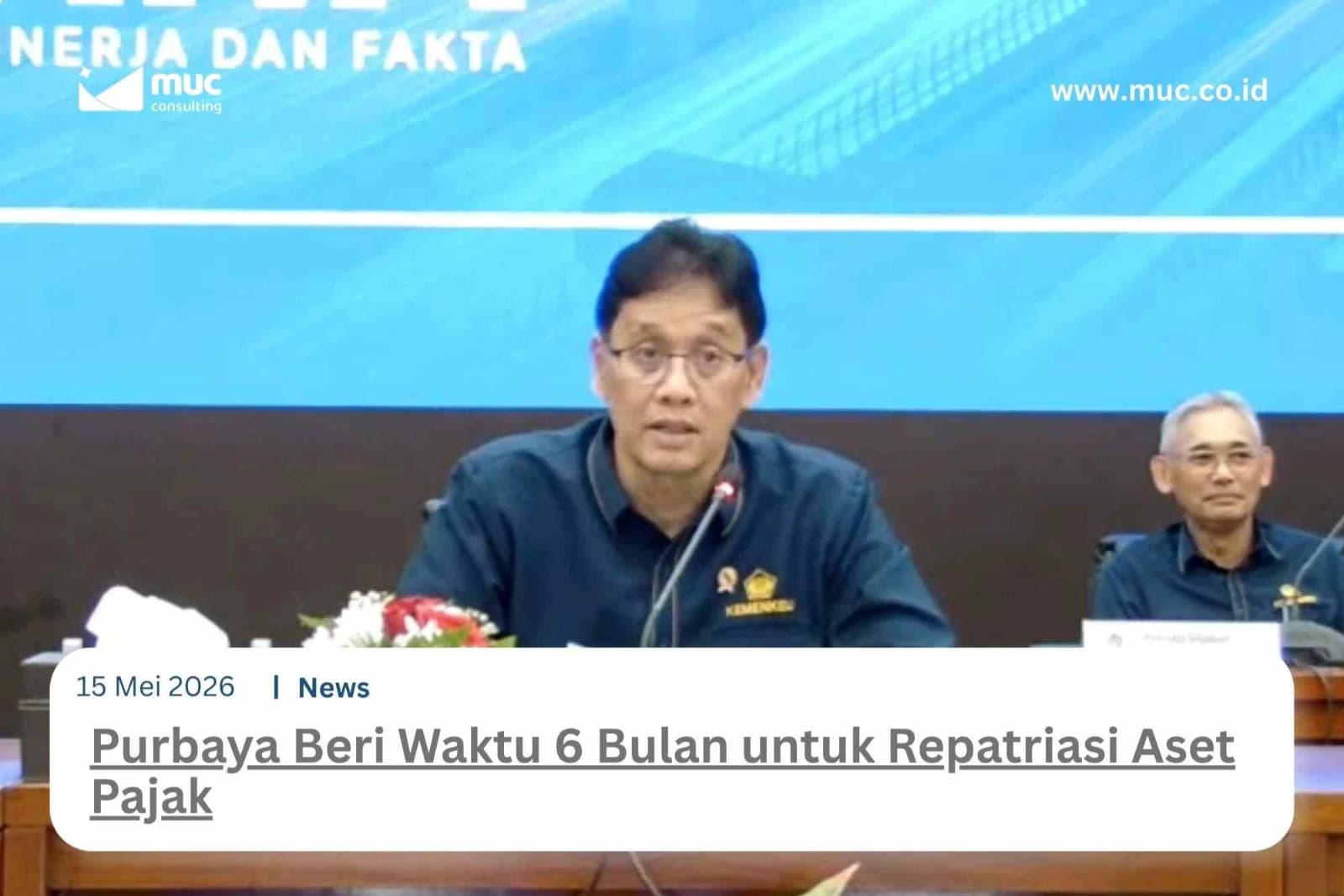 Purbaya Grants Six-Month Window for Tax Asset Repatriation Purbaya Grants Six-Month Window for Tax Asset Repatriation