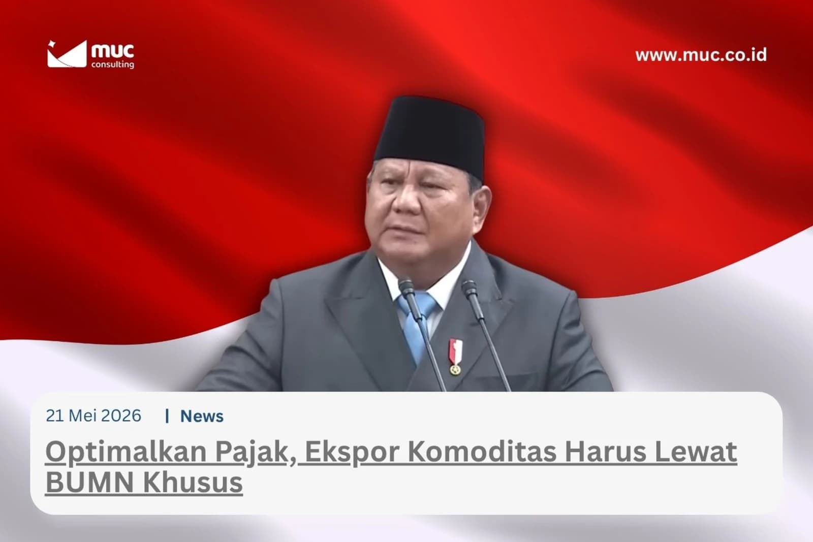 Optimalkan Pajak, Ekspor Komoditas Harus Lewat BUMN Khusus Optimalkan Pajak, Ekspor Komoditas Harus Lewat BUMN Khusus