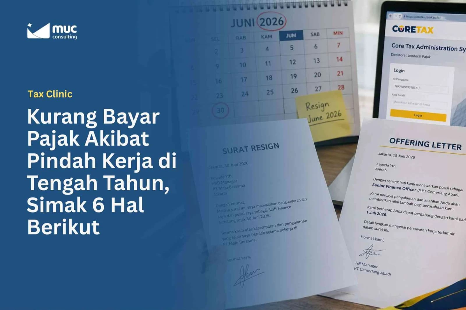 Pindah Kerja di Tengah Tahun Sebabkan Kurang Bayar Pajak, Simak 6 Hal Berikut Pindah Kerja di Tengah Tahun Sebabkan Kurang Bayar Pajak, Simak 6 Hal Berikut