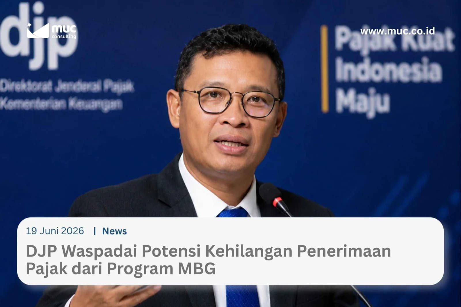DJP Waspadai Potensi Kehilangan Penerimaan Pajak dari Program MBG DJP Waspadai Potensi Kehilangan Penerimaan Pajak dari Program MBG