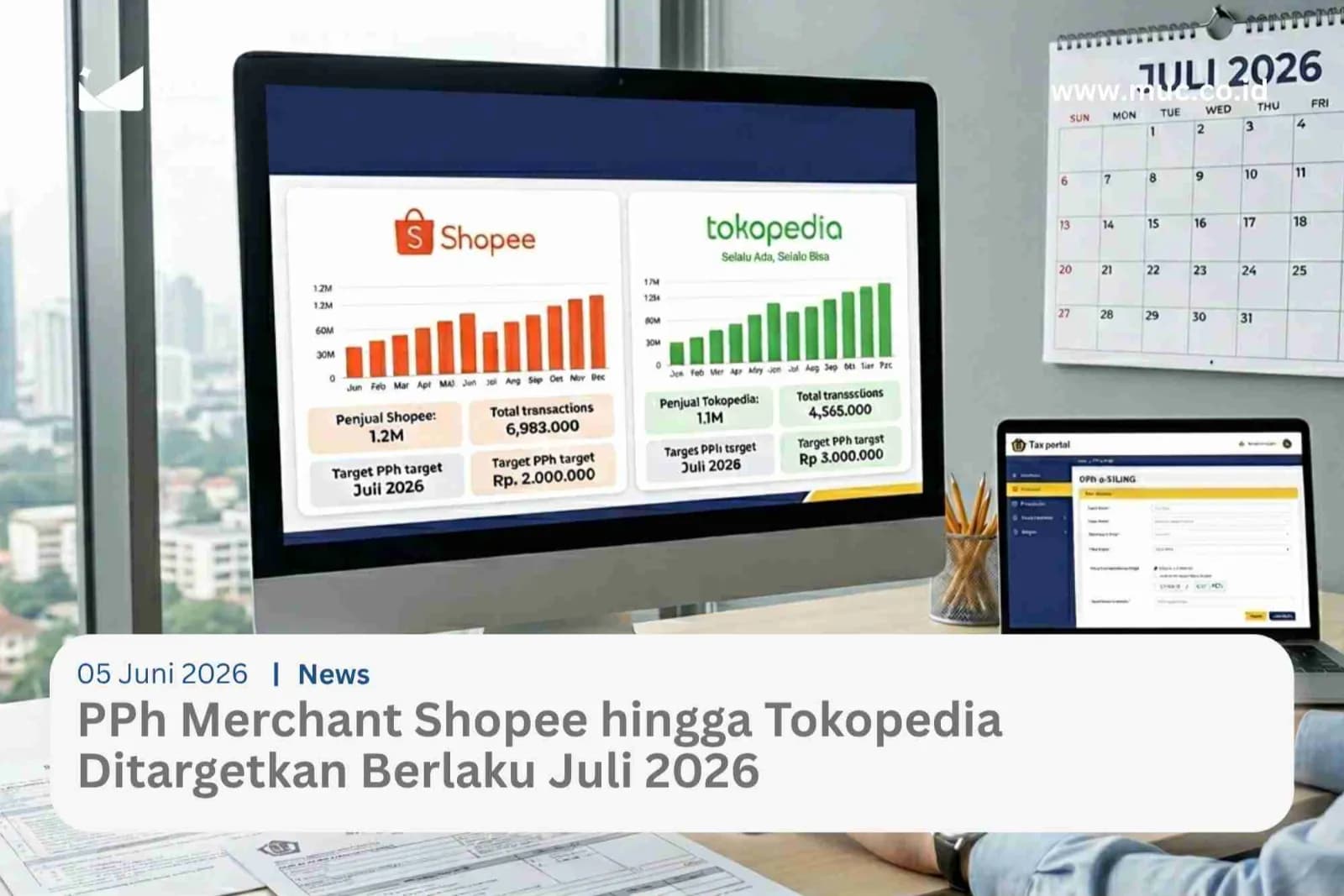 PPh Merchant Shopee hingga Tokopedia Ditargetkan Berlaku Juli 2026 PPh Merchant Shopee hingga Tokopedia Ditargetkan Berlaku Juli 2026