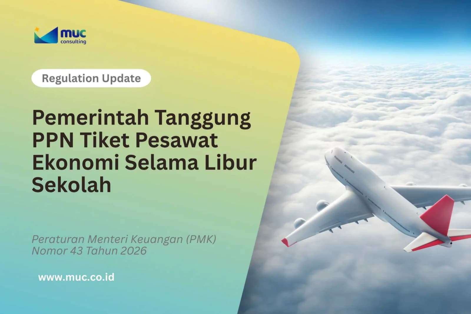 Pemerintah Tanggung PPN Tiket Pesawat Ekonomi Selama Libur Sekolah Pemerintah Tanggung PPN Tiket Pesawat Ekonomi Selama Libur Sekolah