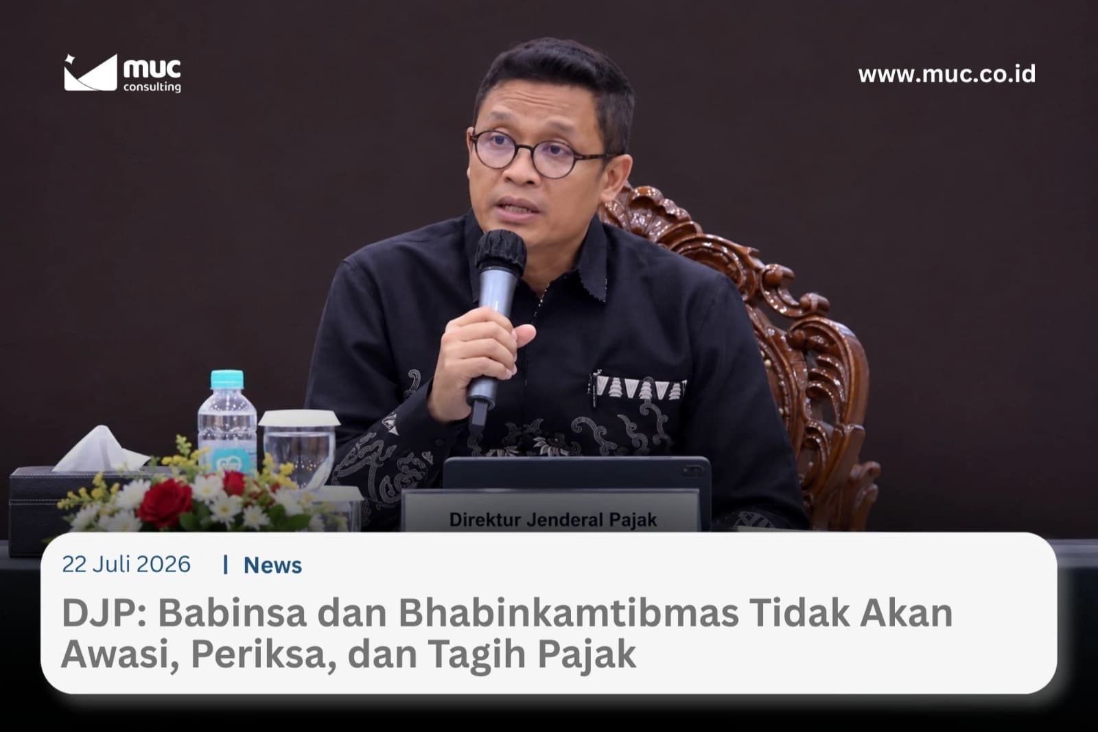 DJP: Babinsa dan Bhabinkamtibmas Tidak Akan Awasi, Periksa, dan Tagih Pajak DJP: Babinsa dan Bhabinkamtibmas Tidak Akan Awasi, Periksa, dan Tagih Pajak
