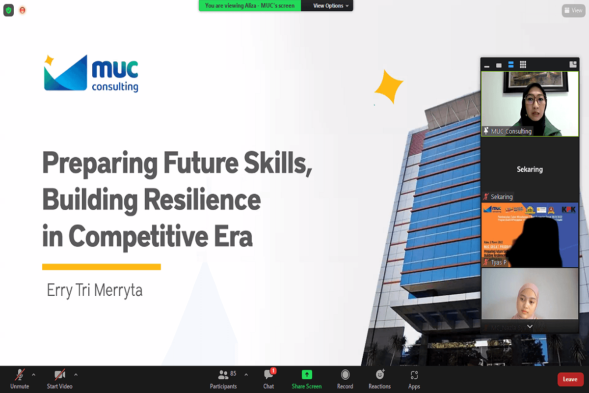 MUC Great Program 2022: The Importance of Future Skills in Response to Uncertainty MUC Great Program 2022: The Importance of Future Skills in Response to Uncertainty