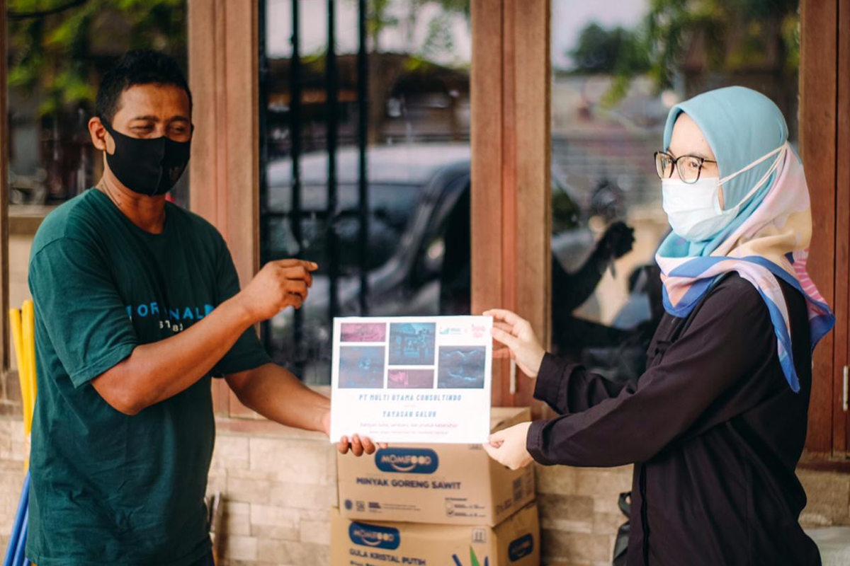 Kunjungi Yayasan Galuh Bekasi, MUC Ingatkan Pentingnya Jaga Kesehatan Mental