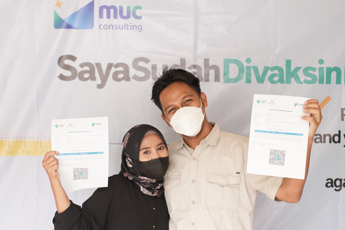 MUC Sukses Gelar Vaksinasi Booster Covid-19