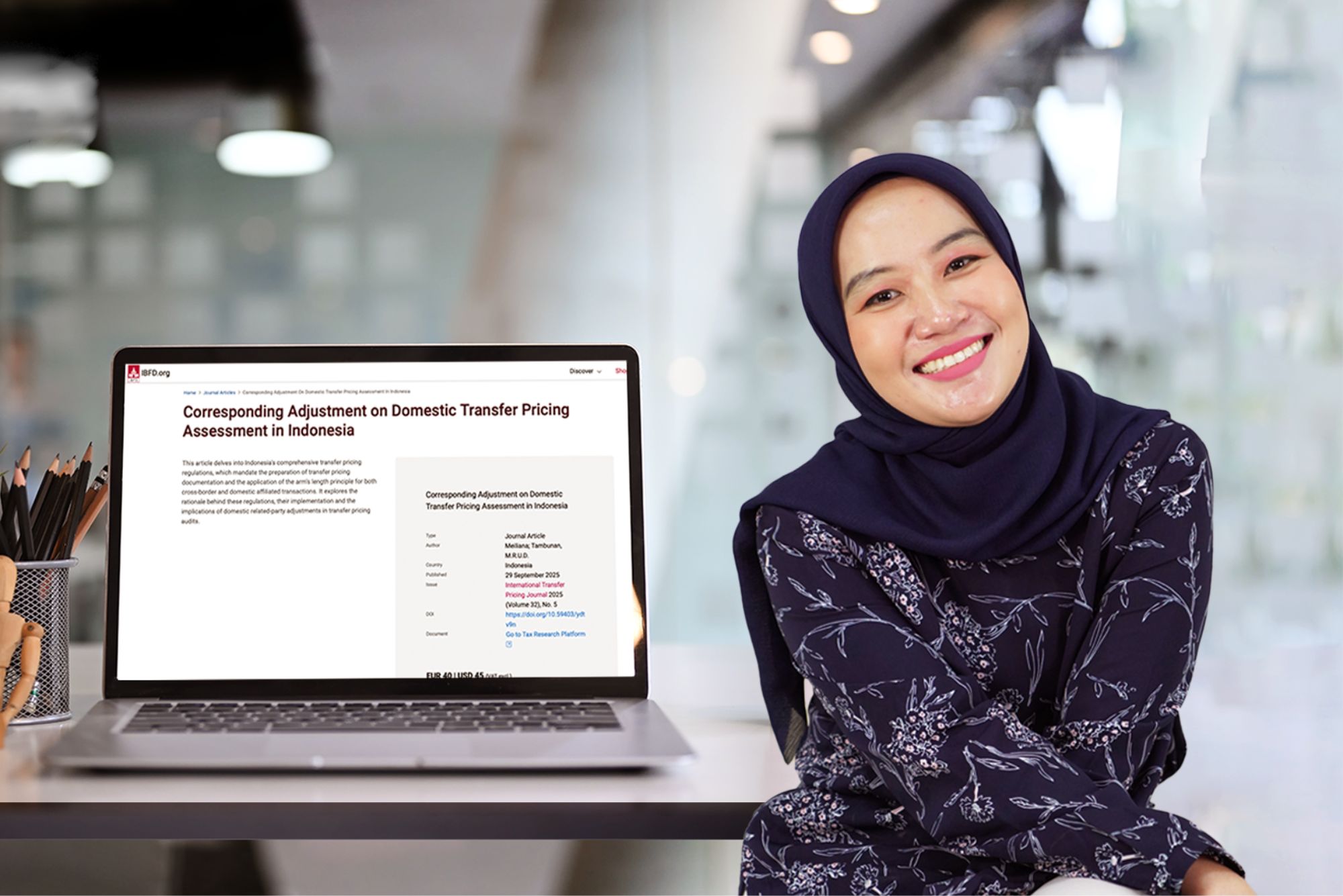 ​​​​​​​Tayang di Jurnal IBFD, Profesional MUC Ulas Soal Corresponding Adjustment di Indonesia