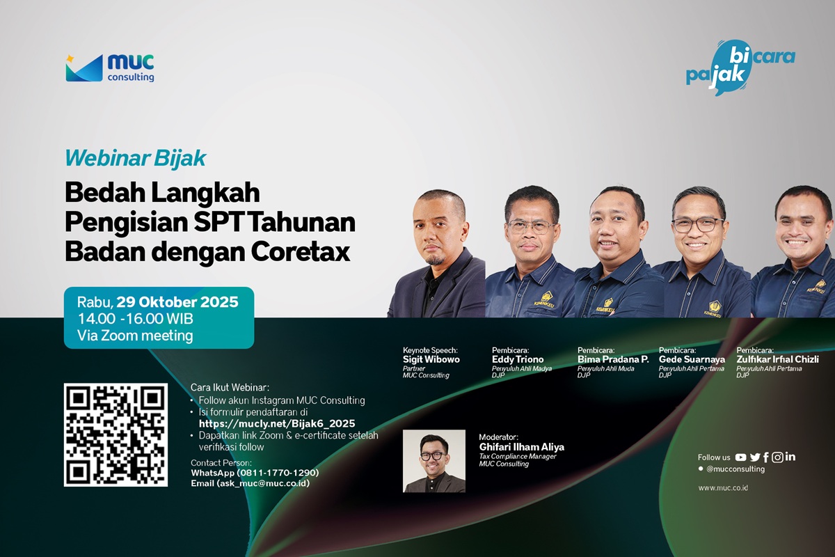 MUC BIJAK Vol. 6: Bedah Langkah Pengisian SPT Tahunan Badan Lewat Coretax
