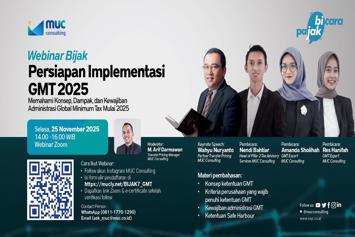 MUC BIJAK Vol. 7: Memahami Konsep, Dampak, dan Kewajiban Administrasi Global Minimum Tax