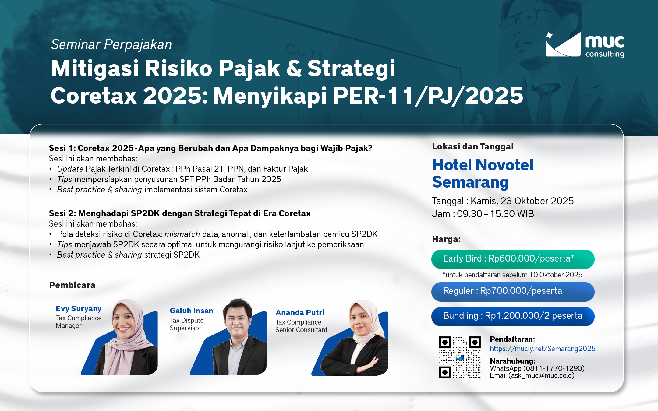 Mitigasi Risiko Pajak & Strategi Coretax 2025: Menyikapi PER-11/PJ/2025