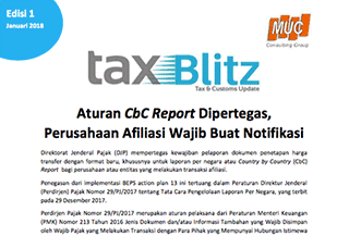 Aturan CbC Report Dipertegas, Perusahaan Afiliasi Wajib Buat Notifikasi