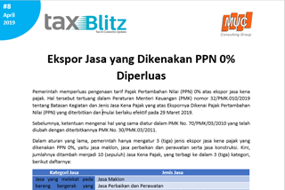 Ekspor Jasa yang Dikenakan PPN 0% Diperluas