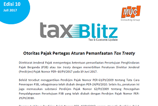 Otoritas Pajak Pertegas Aturan Pemanfaatan Tax Treaty