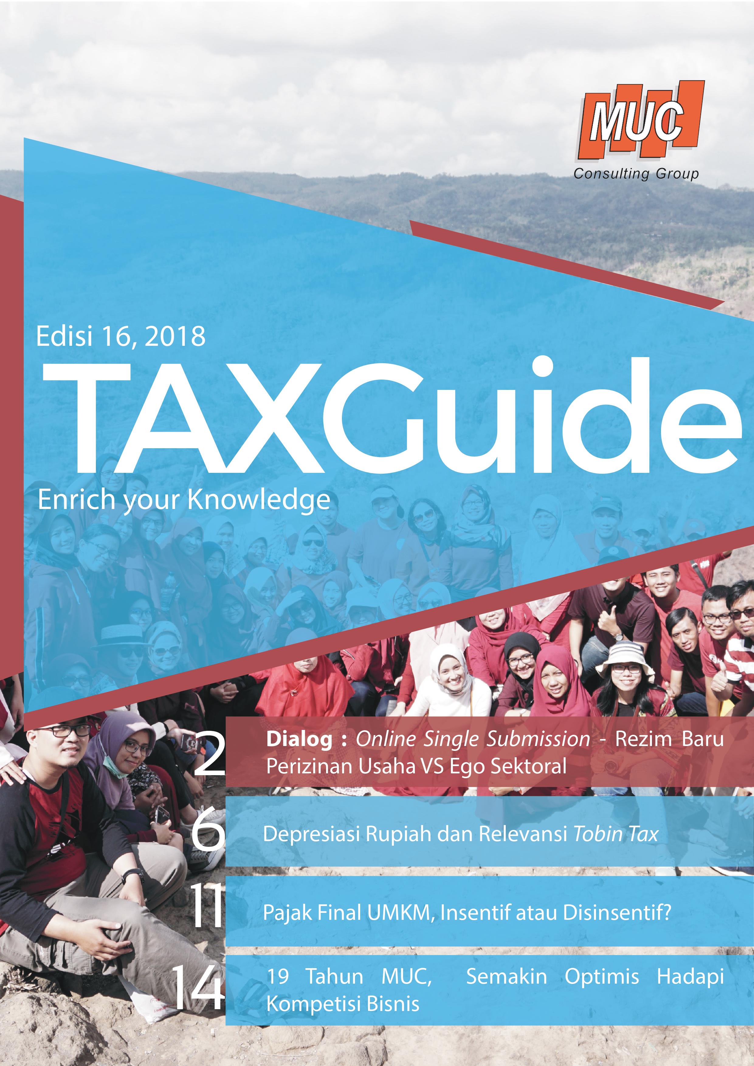 Tax guide Edisi 16 2018