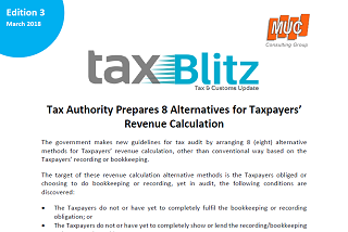 Tax Authority Prepares 8 Alternatives for Taxpayers’ Revenue Calculation