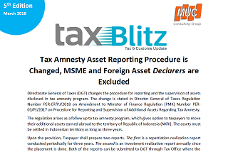 Tax Amnesty Asset Reporting Procedure is Changed, MSME and Foreign Asset Declarers are Excluded