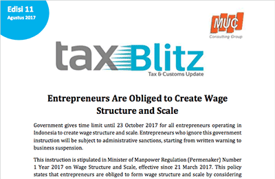 Entrepreneurs Are Obliged to Create WageStructure and Scale